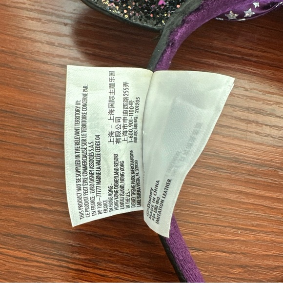 Disney Parks 2020 Minnie Ears Headband Midnight Magic Sparkle Celestial EUC - Picture 10 of 10